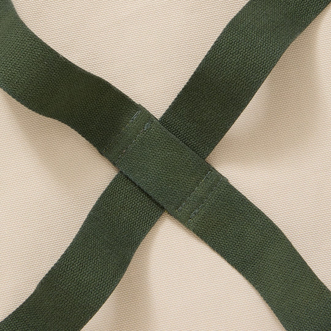 Sage White Crossback Apron - Image 4
