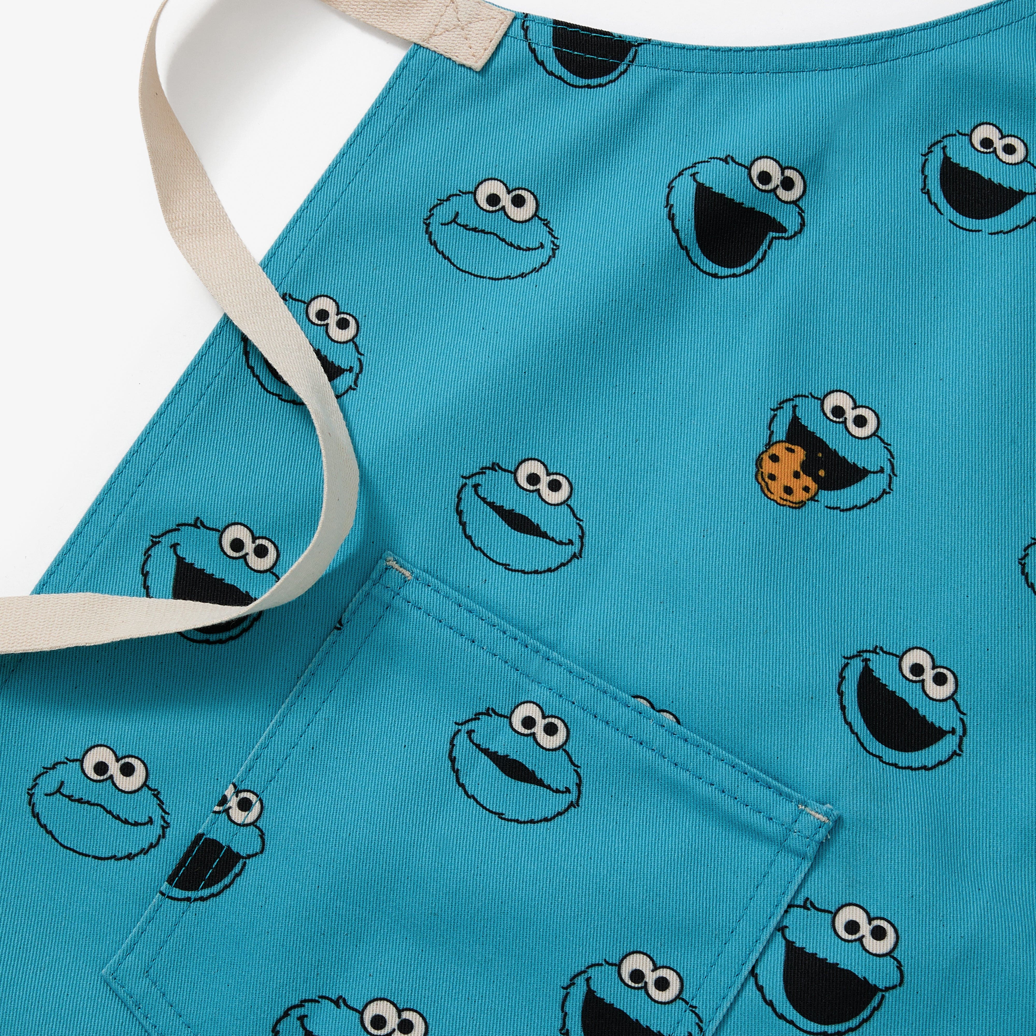 Sesame Street Cookie Monster Kids Apron - Image 3