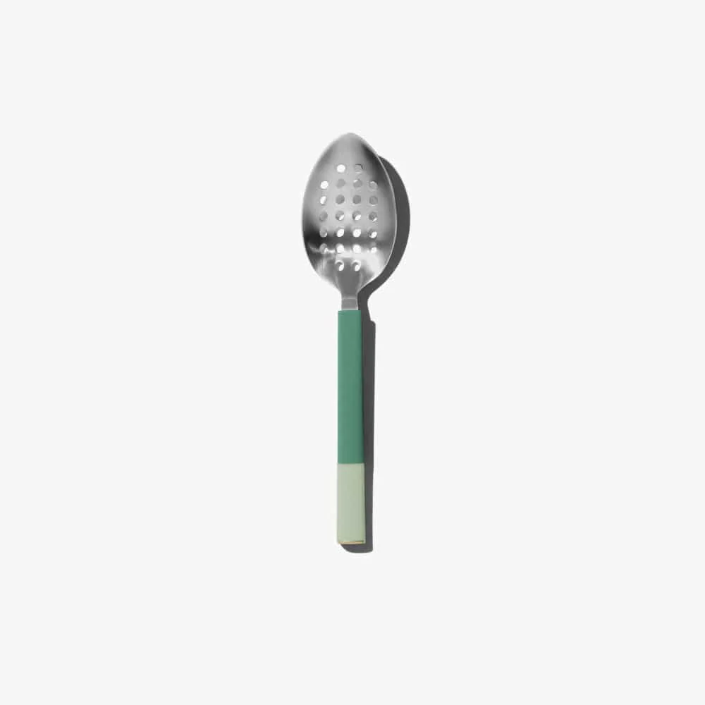 Slotted Spoon - Shiso Green