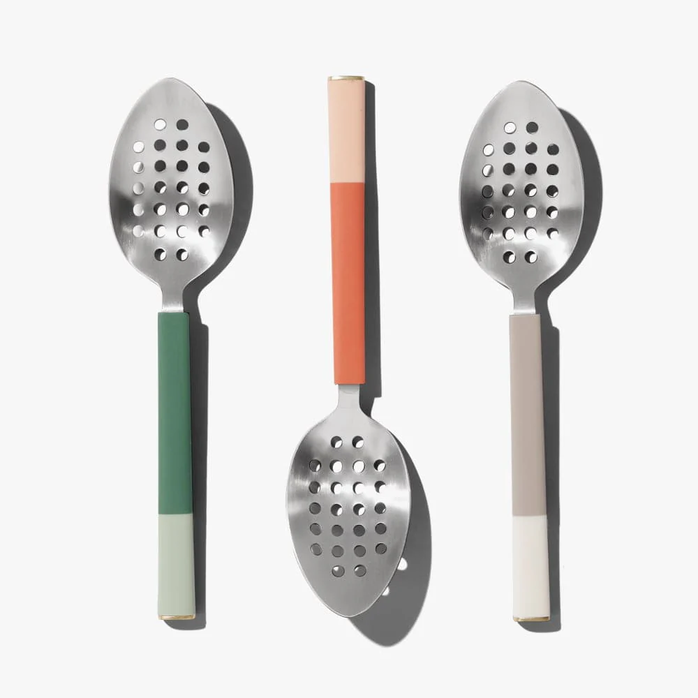 Slotted Spoon - Shiso Green - Image 4