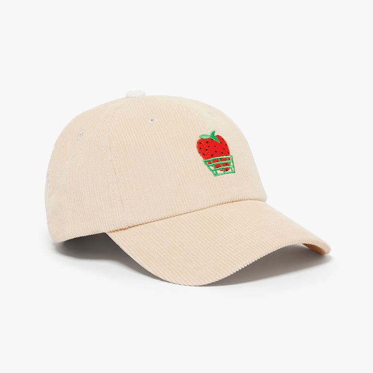 Strawberry Corduroy Hat - Image 2