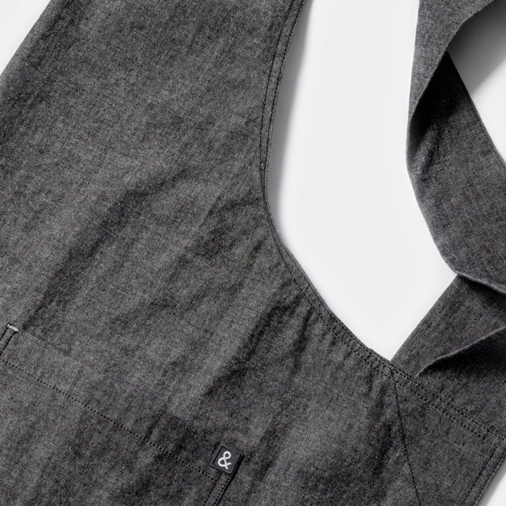 Black Salt Chambray Smock - Image 3